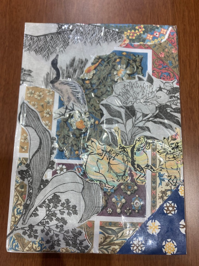 Finished Hokusai Manga collage made by a student